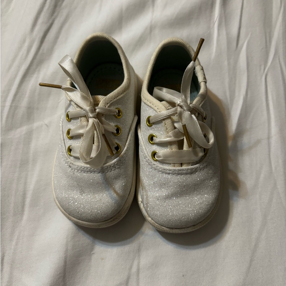 Kate Spade Keds glitter shoes